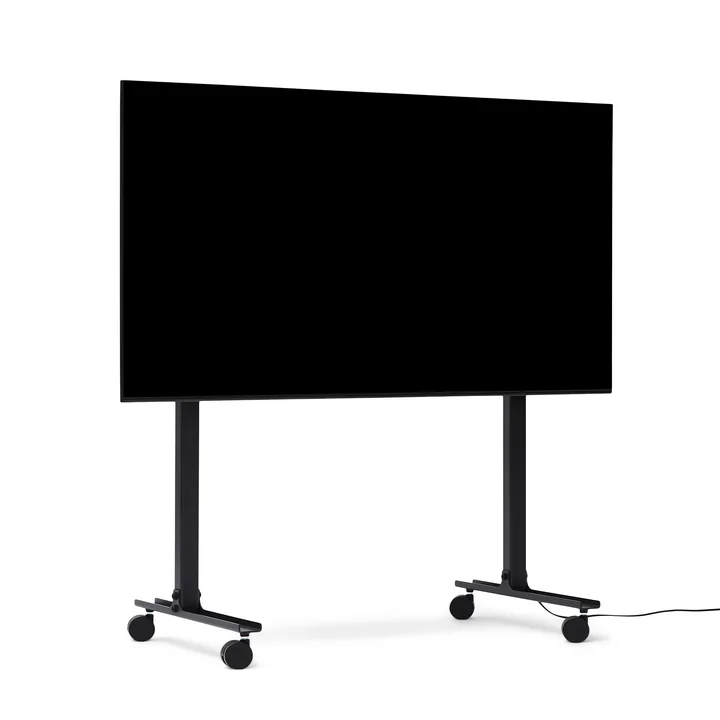 Straight Rollin' TV stand from Pedestal