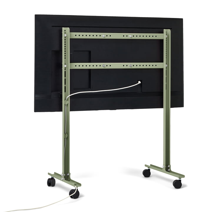 Straight Rollin' TV stand from Pedestal