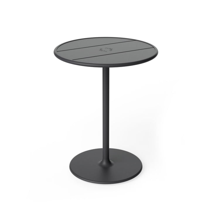 Fred's outdoor table Ø 60 cm, anthracite (Exclusive Edition) by Fatboy