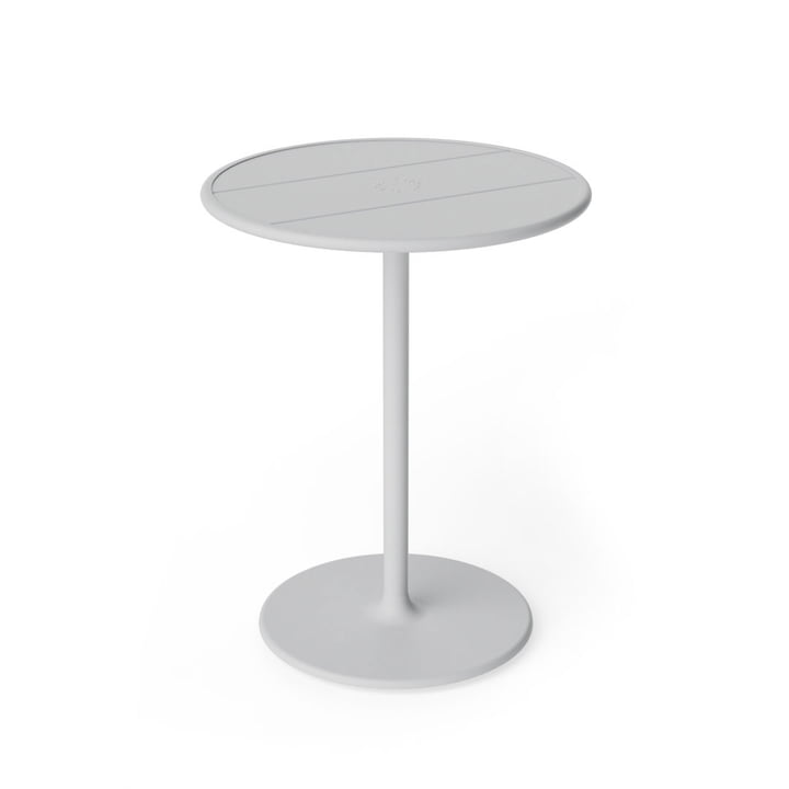 Fred's outdoor table Ø 60 cm, light gray (Exclusive Edition) by Fatboy