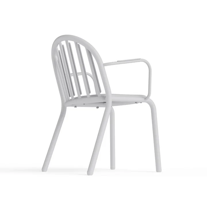 Fred's Outdoor armchair, light gray by Fatboy