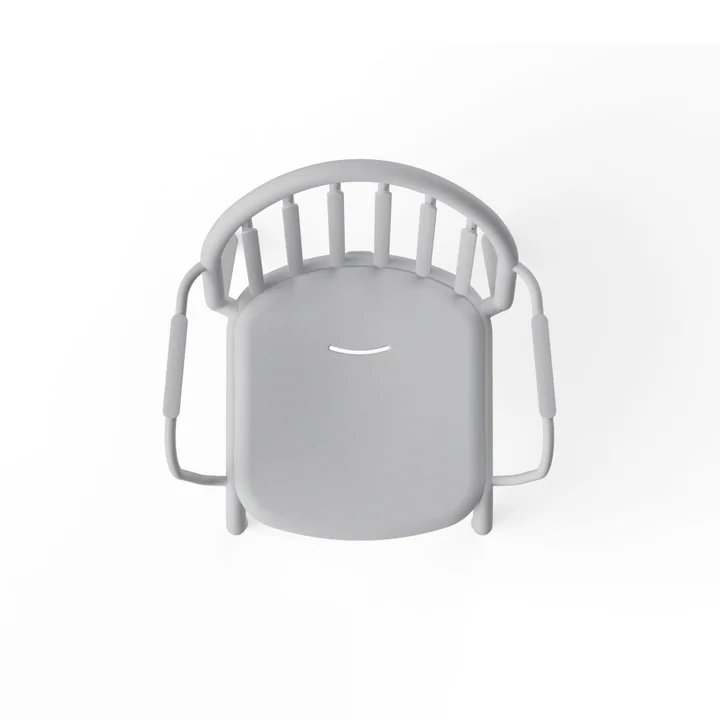 Fred's Outdoor armchair, light gray by Fatboy