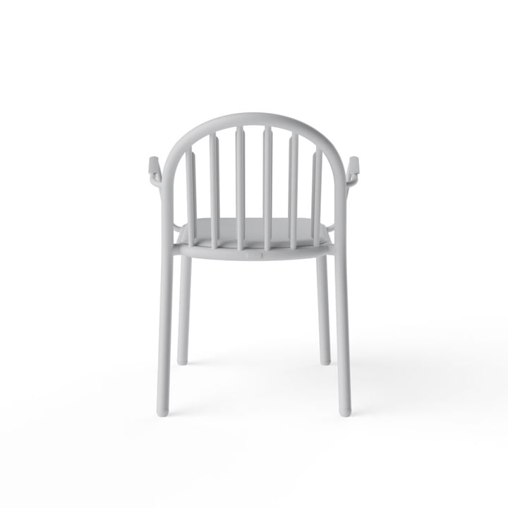 Fred's Outdoor armchair, light gray by Fatboy