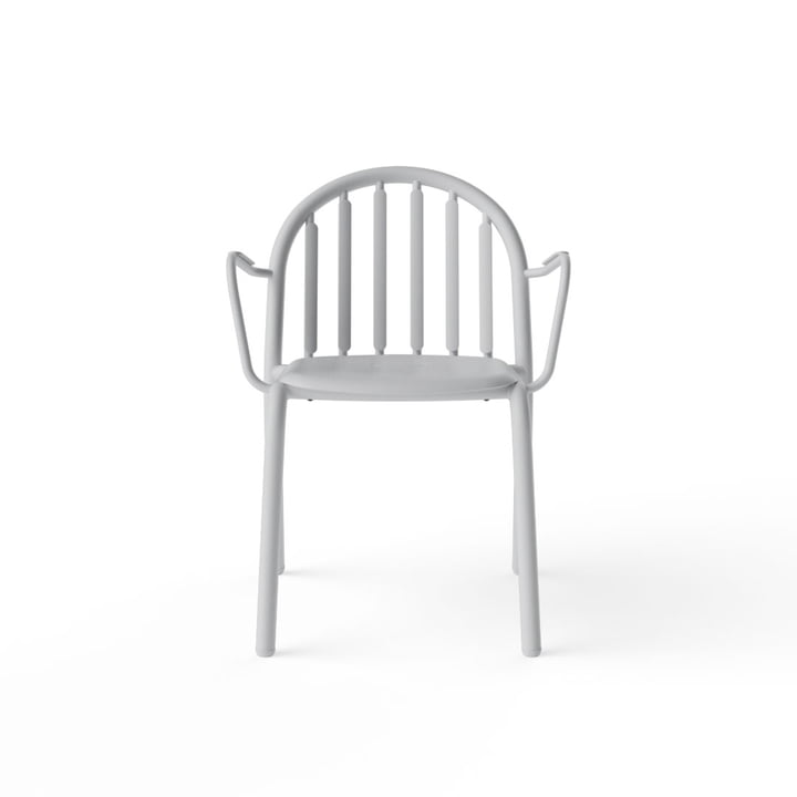 Fred's Outdoor armchair, light gray by Fatboy