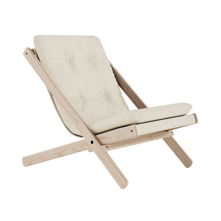 Boogie Folding chair, beech / linen from Karup Design