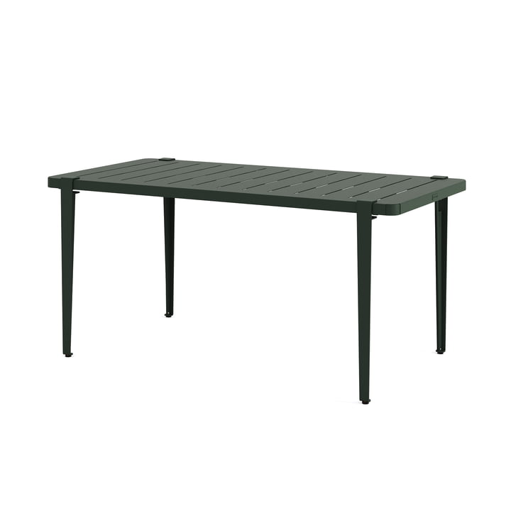 Garden table MIDI collection, 160 x 80 cm, forest green by TipToe