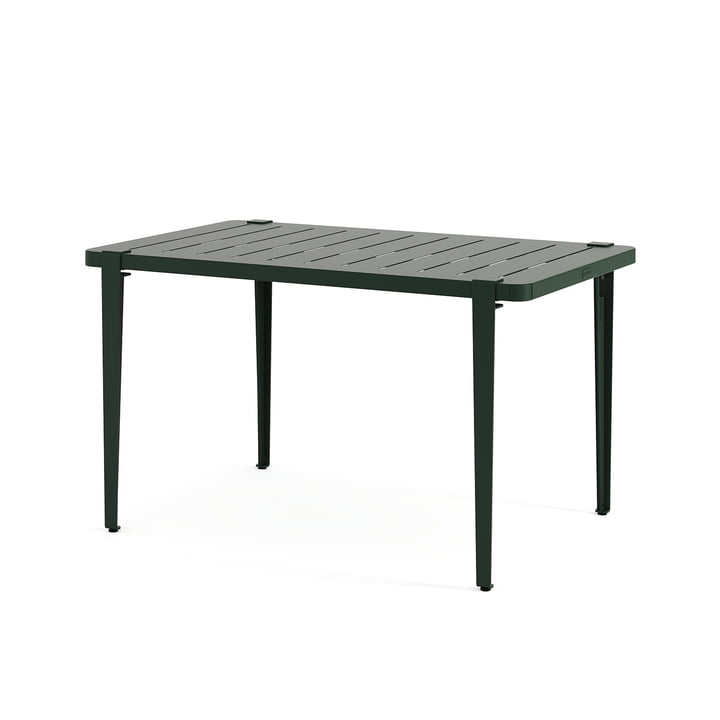 Garden table MIDI collection, 130 x 80 cm, forest green by TipToe