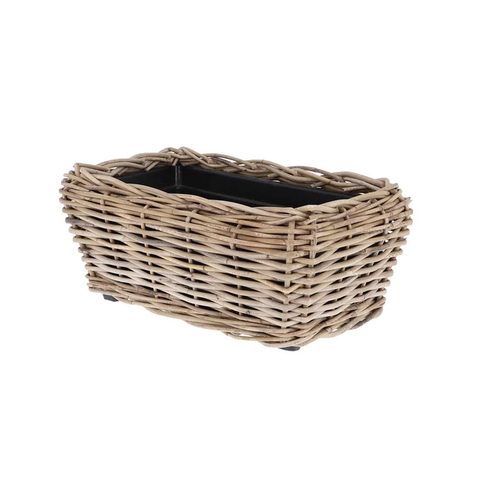 Jan Kurtz - Palau Basket, 50 x 26 x 18 cm, natural rattan