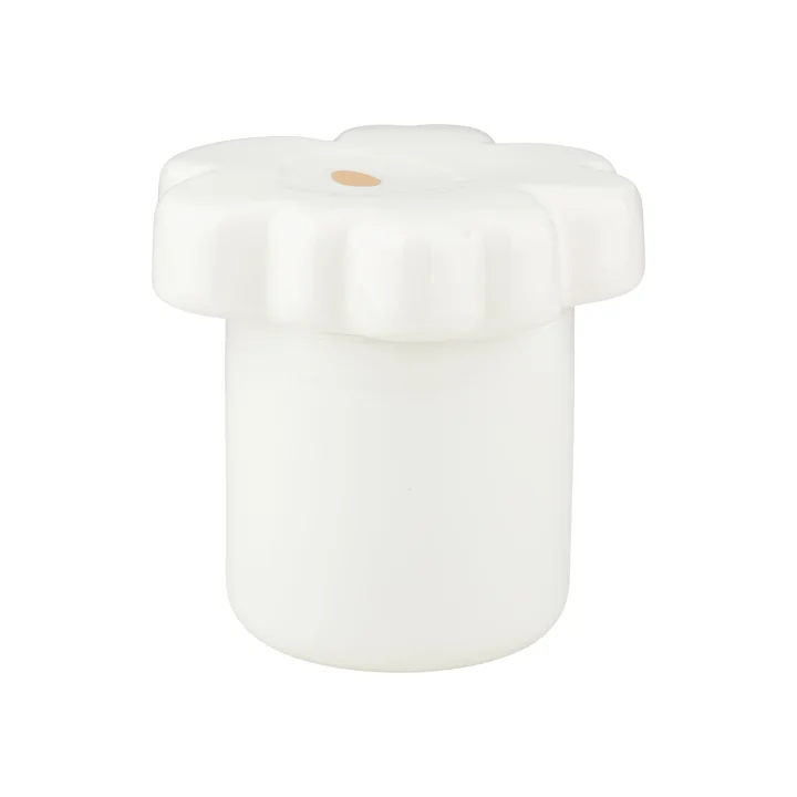 Unikko storage box, white / gold by Marimekko