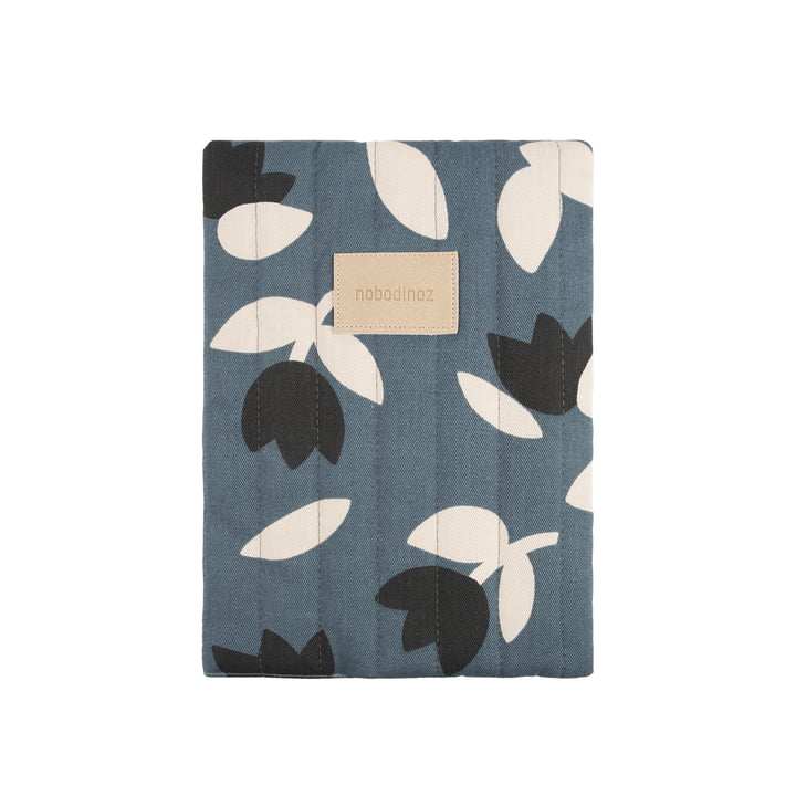 Hyde Park Cover for maternity pass A5, blue black tulips by Nobodinoz