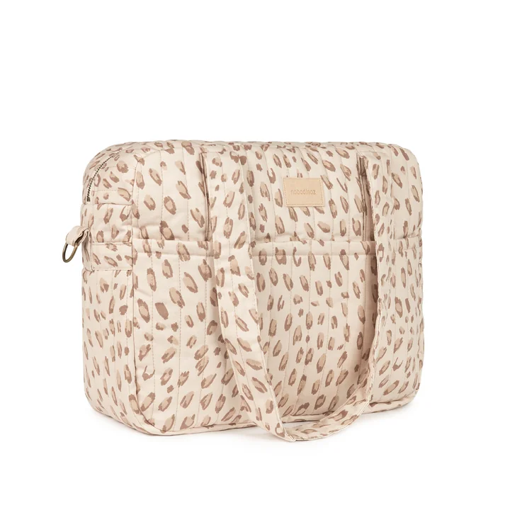 Nobodinoz - Hyde Park Pram bag, waterproof, leonie latte