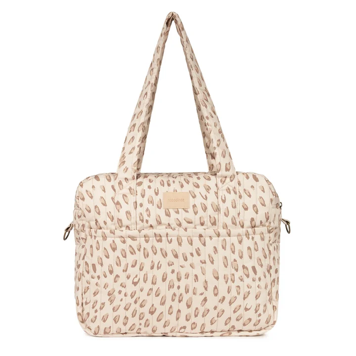 Nobodinoz - Hyde Park Pram bag, waterproof, leonie latte