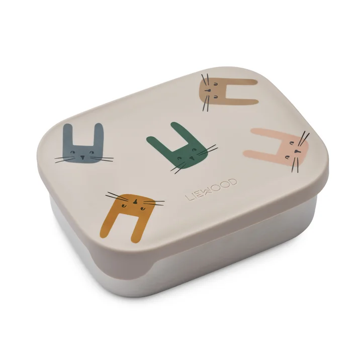 LIEWOOD - Arthur lunch box with lid, Bunny, sandy