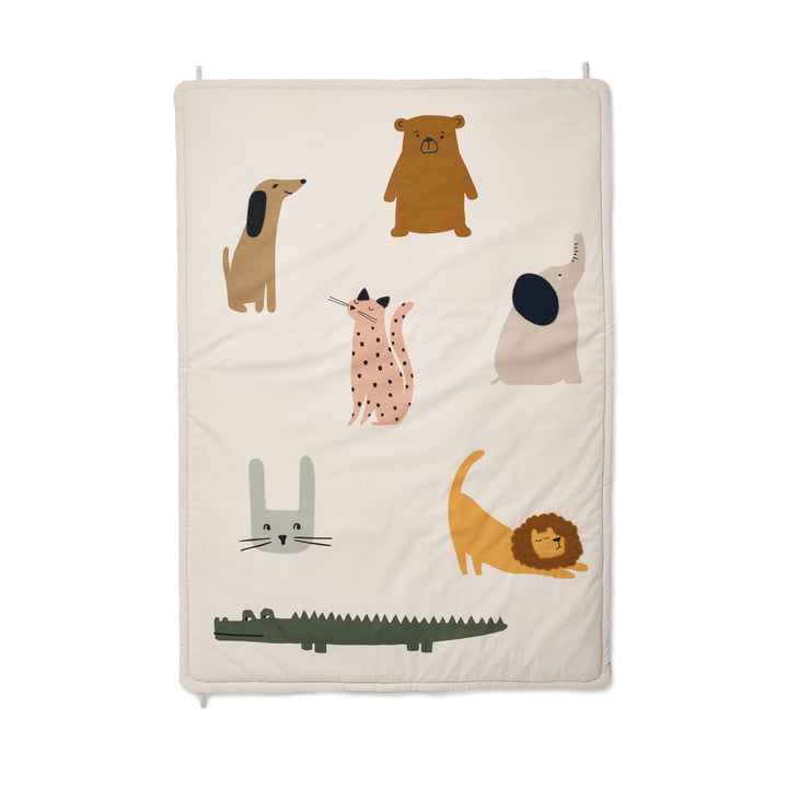 Gilly Classic Activity multi-blanket from LIEWOOD