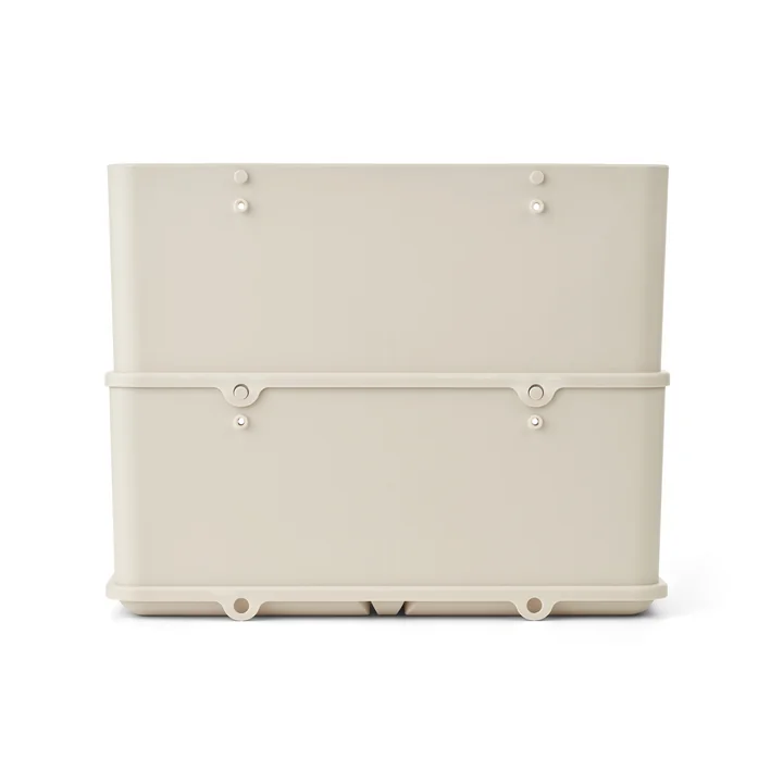 Rosemary storage box, small, whale blue by LIEWOOD