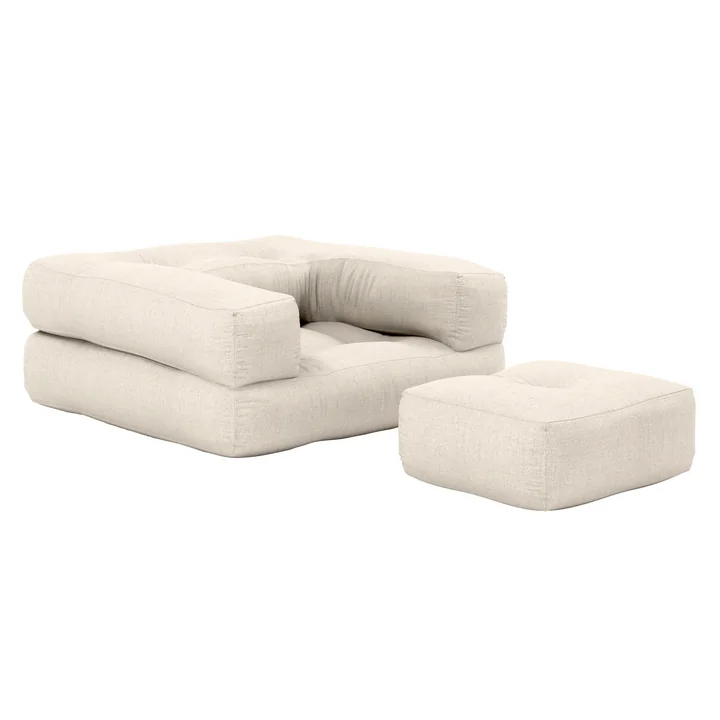 Karup Design - Mini Cube Children's futon chair, linen