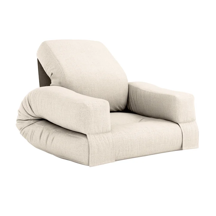 Karup Design - Mini Hippo Children's futon chair, linen