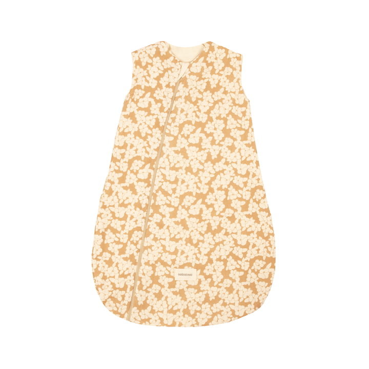 Sweety Baby -Sleeping bag 0-6 months, golden brown sakura by Nobodinoz
