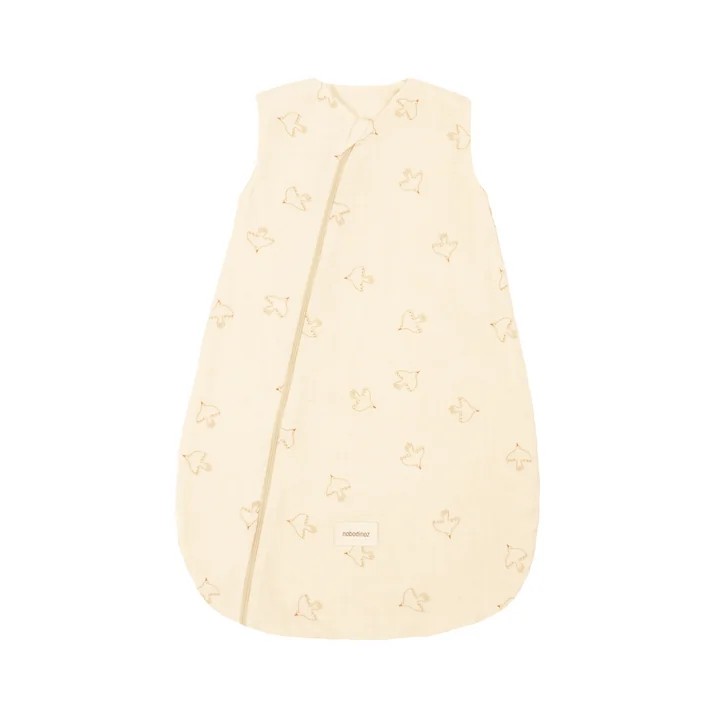 Sweety Baby -Sleeping bag 0-6 months, brown hoshi birds by Nobodinoz