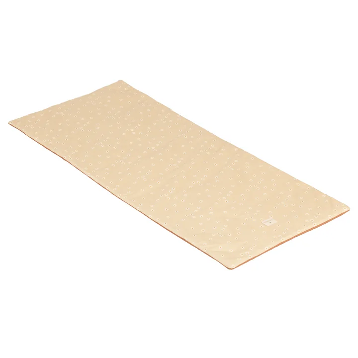 Nobodinoz - Sunshine Picnic blanket, 58 x 140 cm, daisies