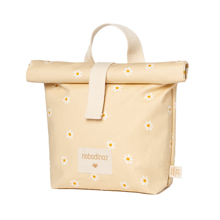 Sunshine Eco Lunch bag, daisies from Nobodinoz