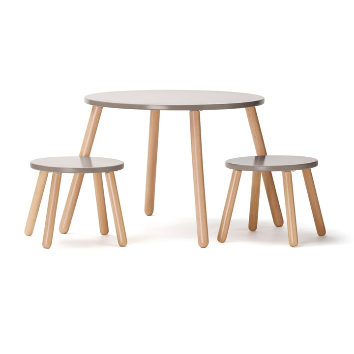 Table and stool from Kids Concept