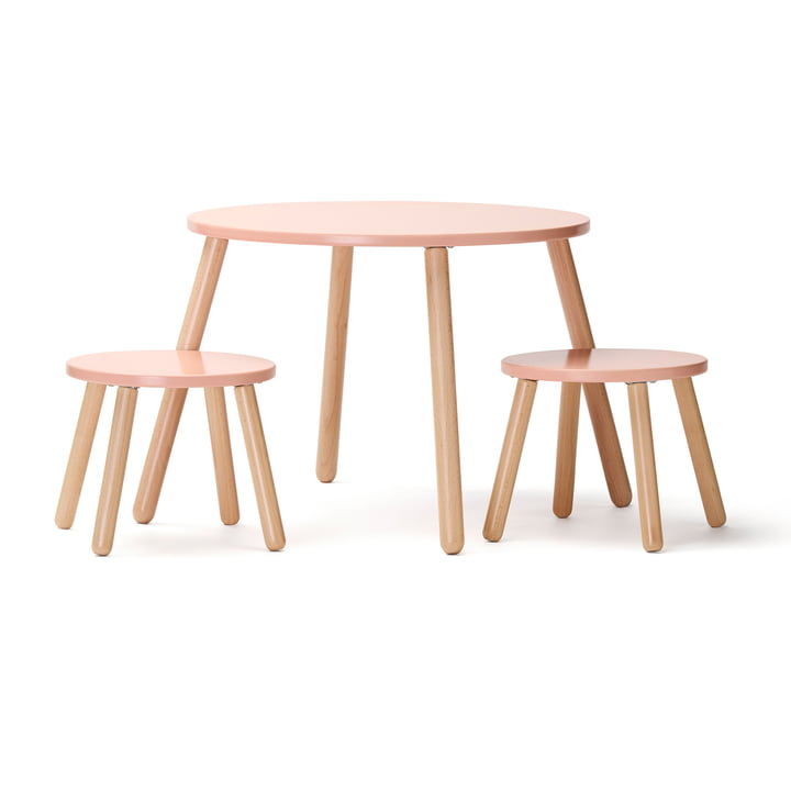 Table and stool from Kids Concept