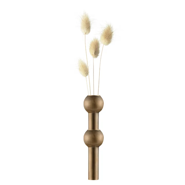 Stoff Nagel - Vase, burnished brass