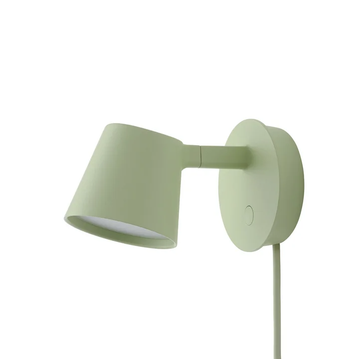 Muuto - Tip LED wall light, mint