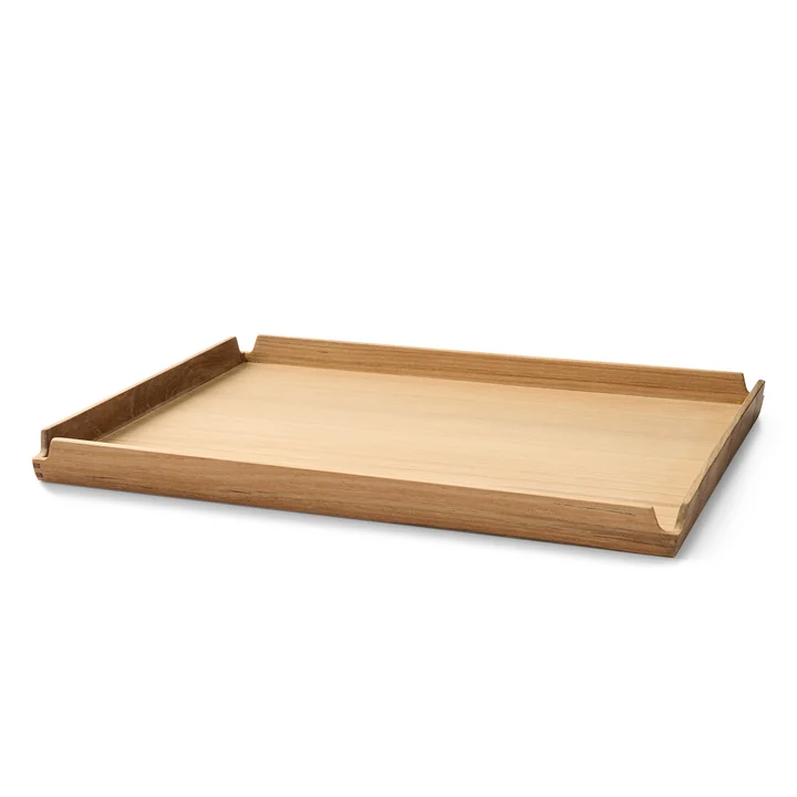 Lind DNA - Airy Teak Tray Square L, Nupo nature / teak