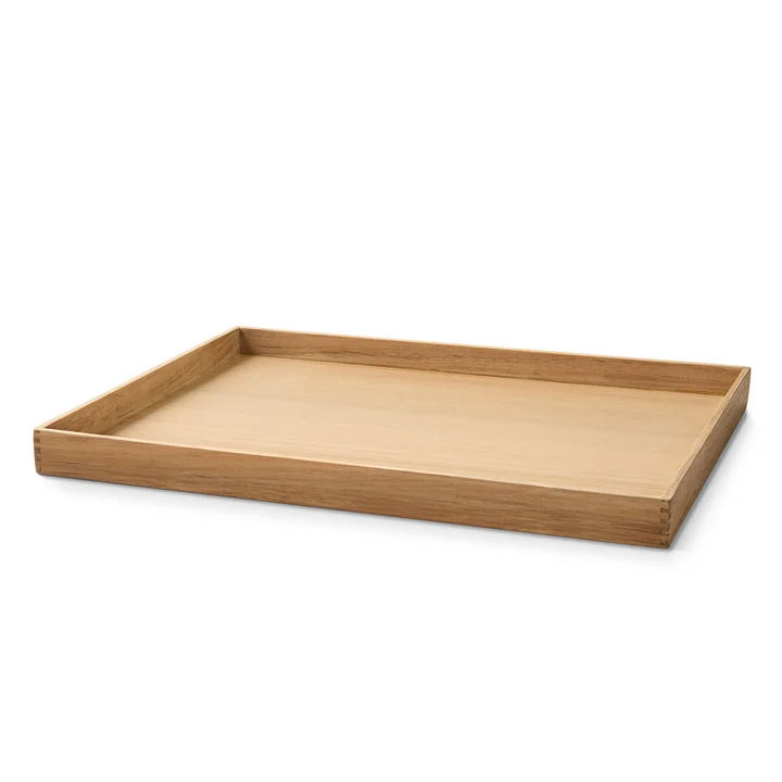 Lind DNA - Teak tray Square L Even, Nupo nature / teak