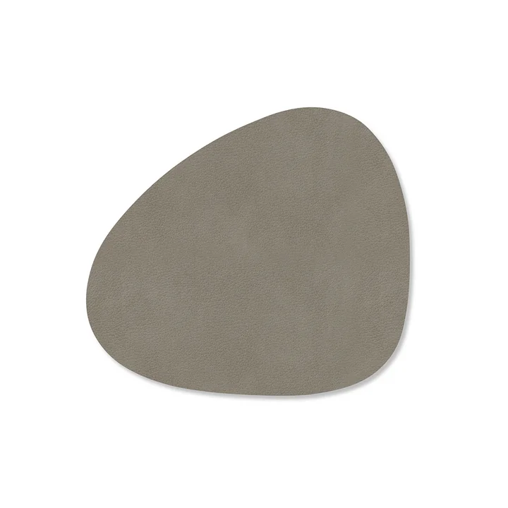 Lind DNA - Glasuntersetzer Curve , Nupo flint gray