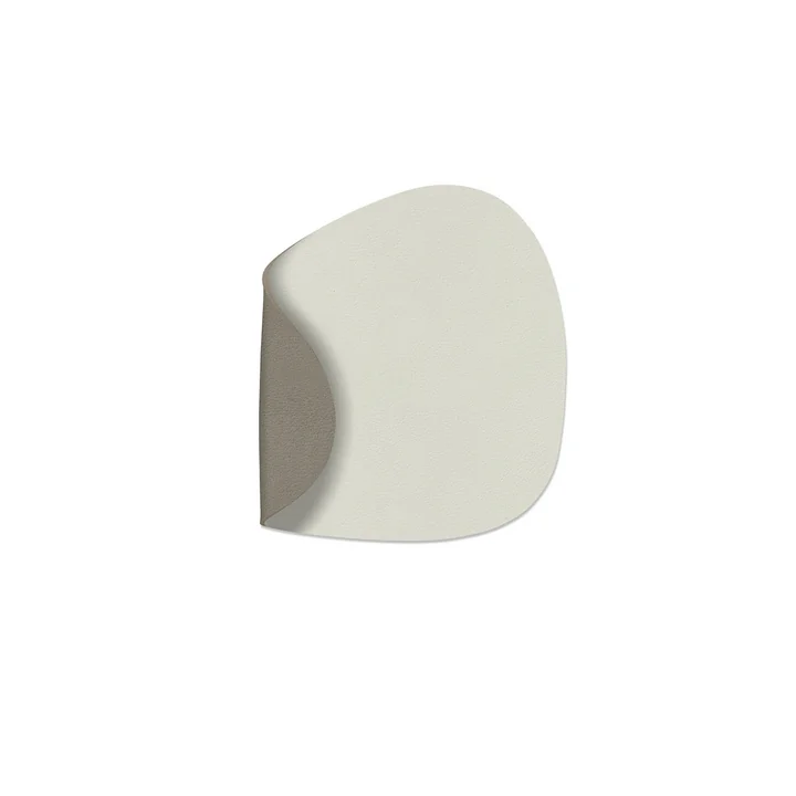 Lind DNA - Glass coaster Curve Double , Nupo linen / flint gray