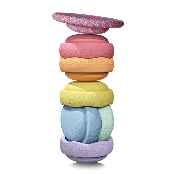 Stapelstein® - Rainbow Set pastel @nikejane (special edition)