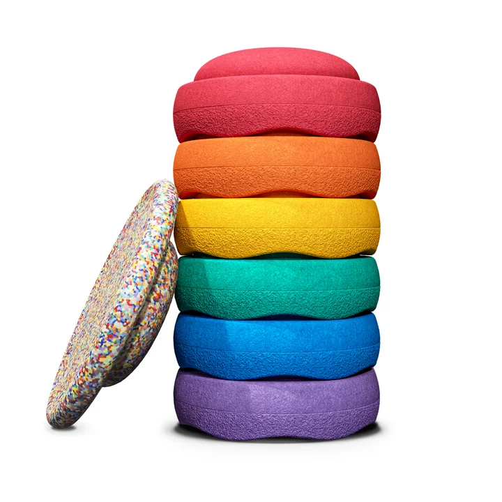 Stapelstein® - Rainbow Set classic, multicolor (set of 7)