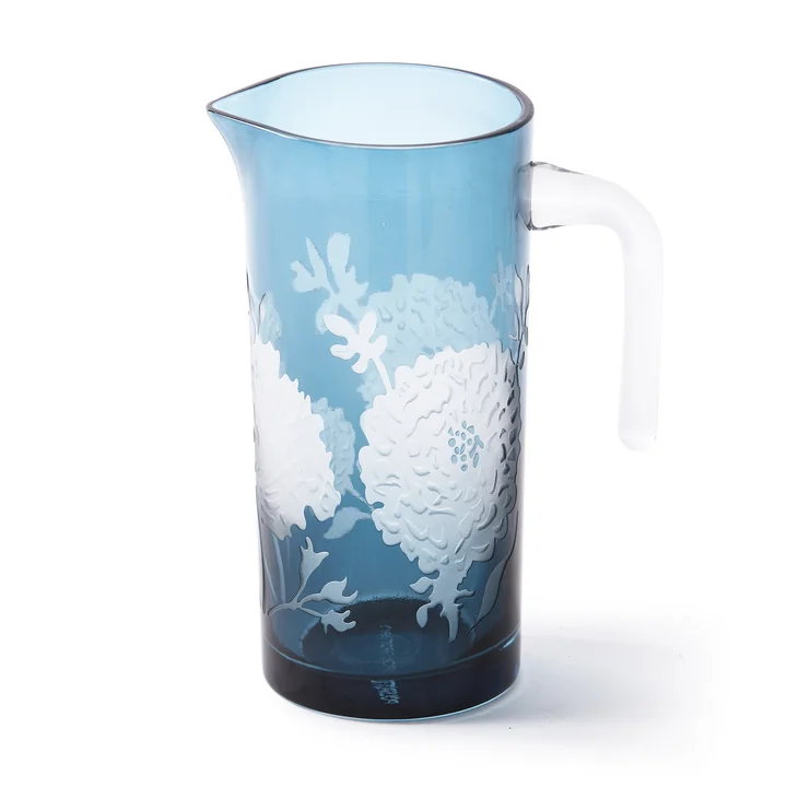 Pols Potten - Peony jug, dark blue