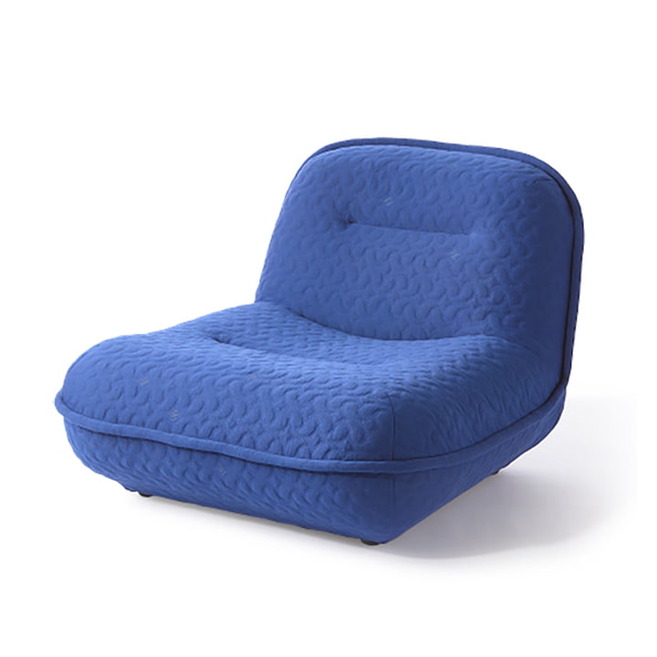 Pols Potten - Puff x ByBorre lounge chair, Swell, dark blue