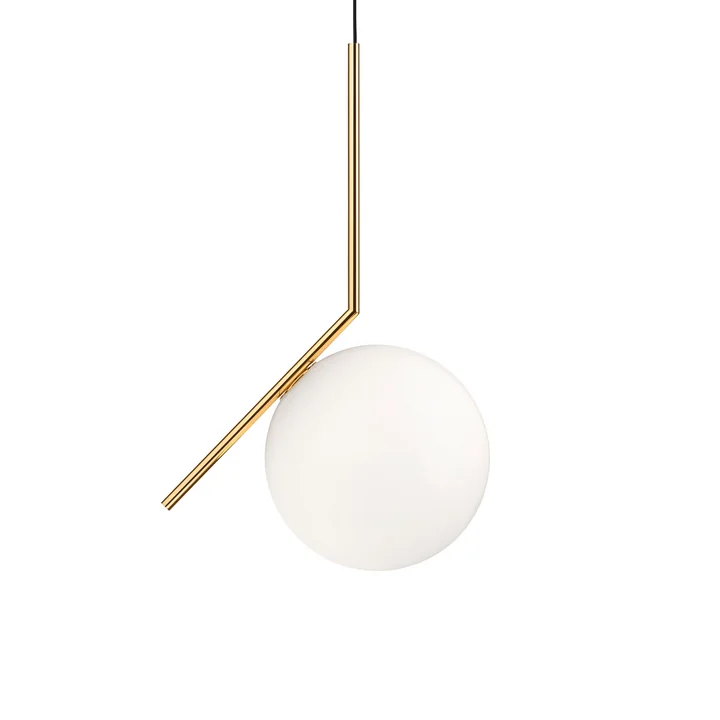 Flos - IC S2 pendant light, 24k gold (10th Anniversary Edition)