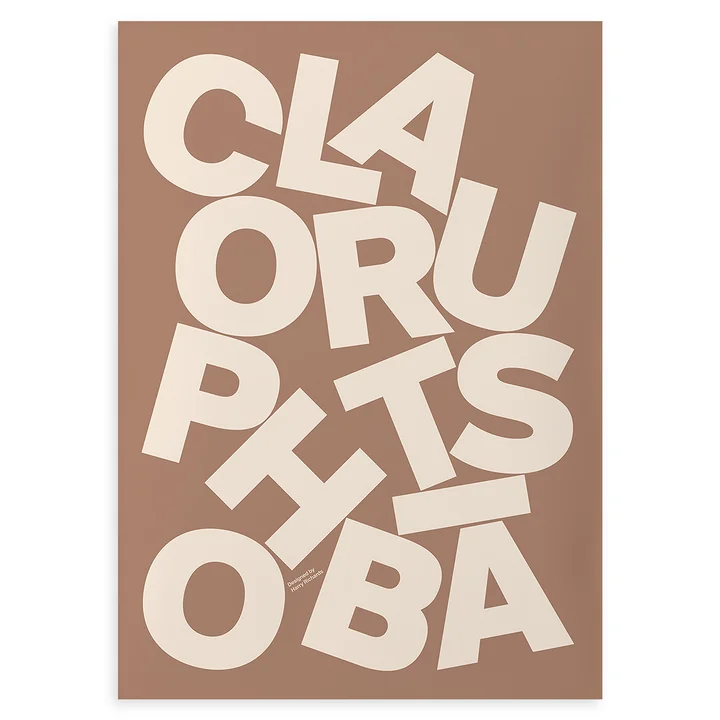 Claustrophobia Poster from Paper Collective