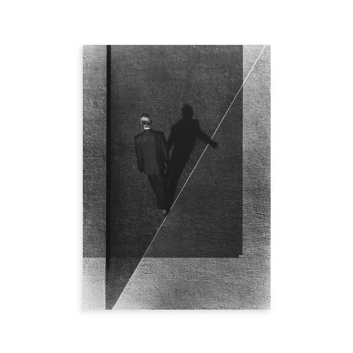 Walk The Line Poster by Paper Collective