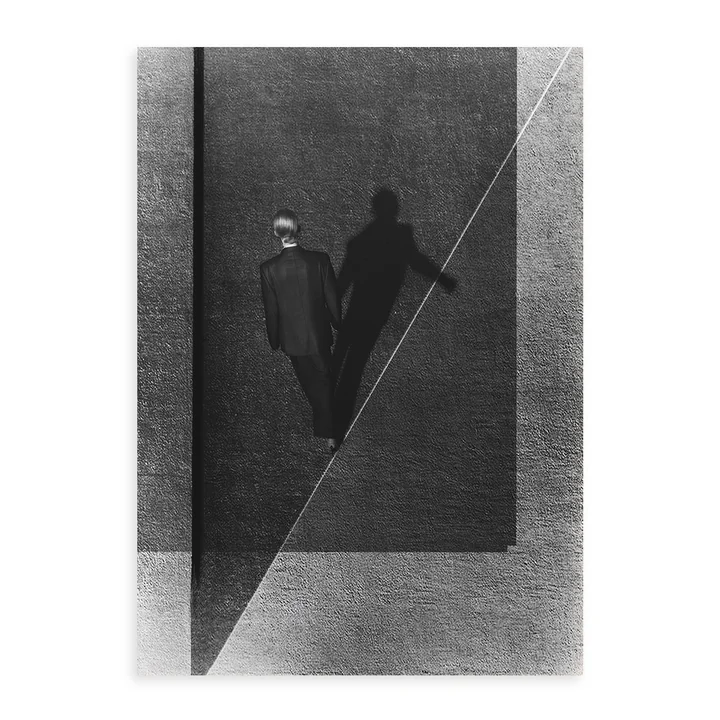 Walk The Line Poster by Paper Collective