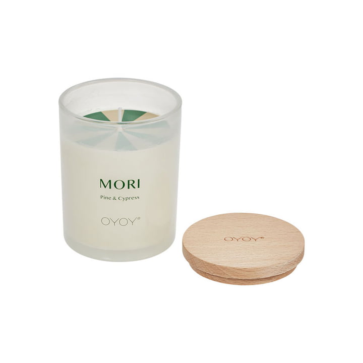 Scented candle Mori, pearl from OYOY