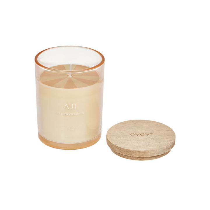 Scented candle Aji, peaches from OYOY