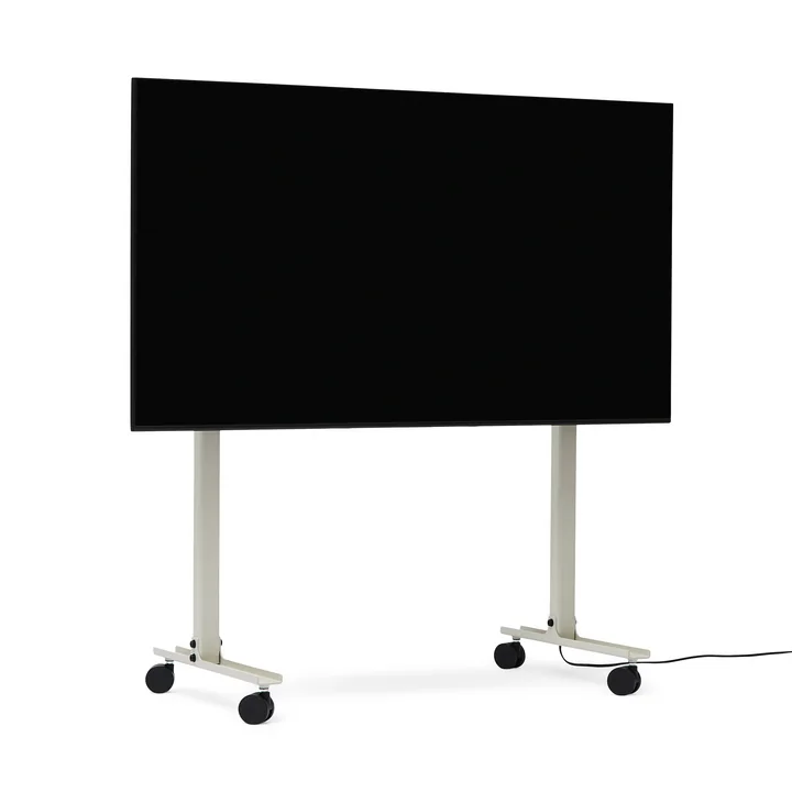 Straight Rollin' TV stand from Pedestal