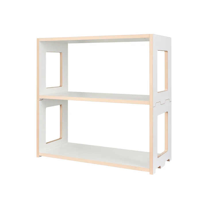 Tojo - hochstapler Blick Shelving system, shelf 76 x 73.5 cm, white