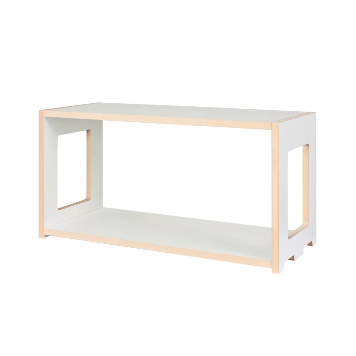 Tojo - hochstapler Blick Shelving system, basic module, white