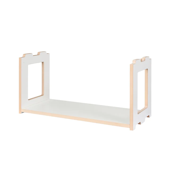 Tojo - hochstapler Blick Shelving system, add-on module, white