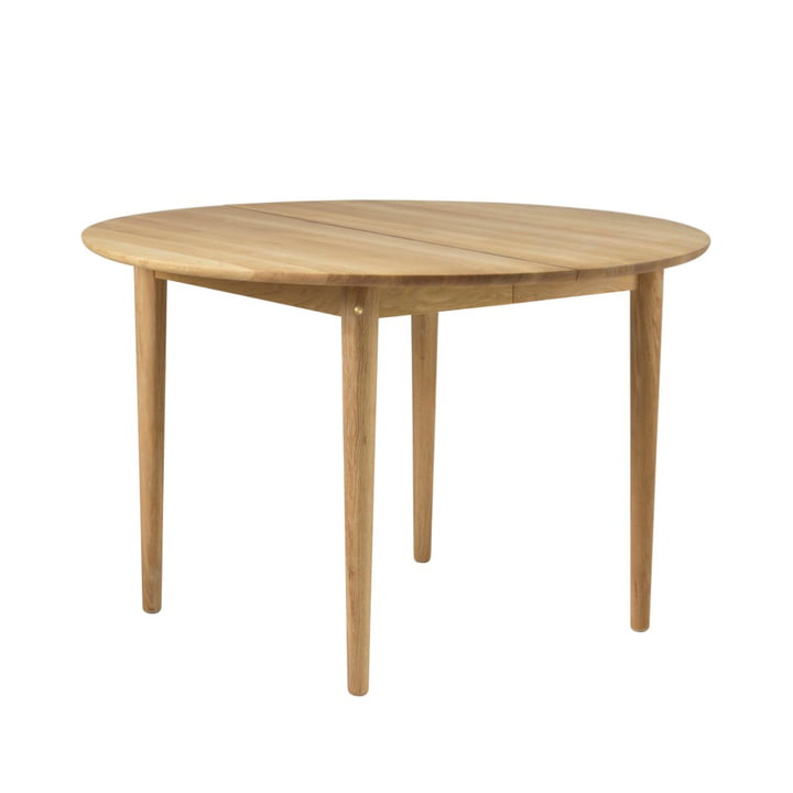 FDB Møbler - Bjørk Dining table C62, Ø 115 cm, oiled oak