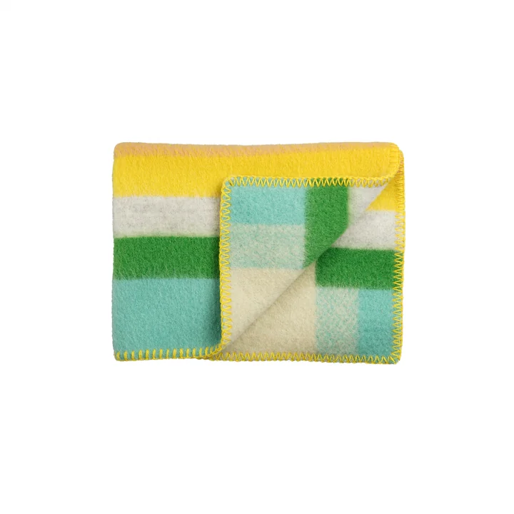 Røros Tweed - Mikkel Baby wool blanket 100 x 67 cm, pastel
