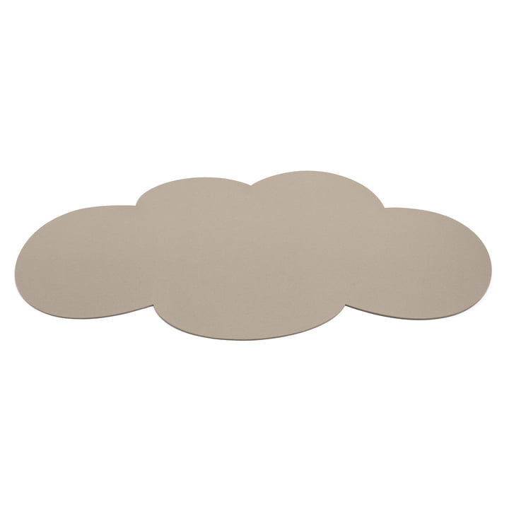 Kids rug cloud, 69 x 120 cm, 5mm, Stone 36 by Hey Sign